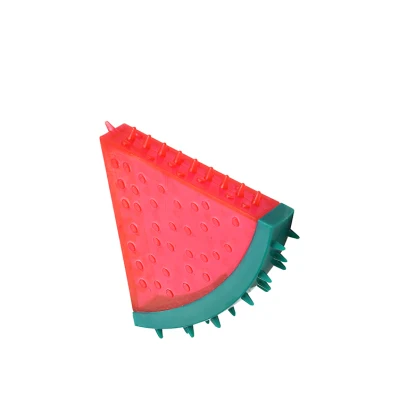 ПВХ форма арбуза для чистки зубов собака жевать мяч игрушка